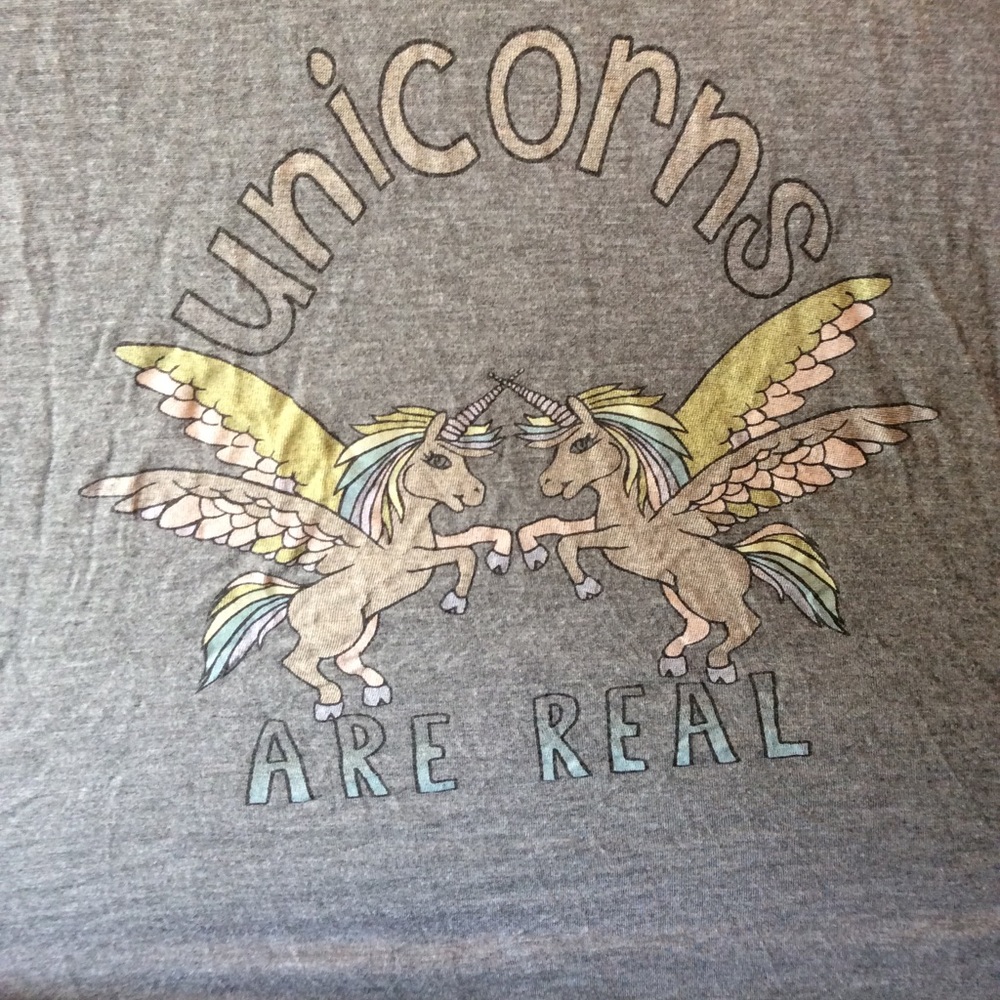 Hippie Chic Unicorns Are Real top Size XL